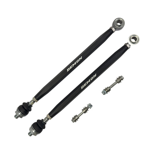 Front Xtreme Heavy Duty Tie Rod Race Spec Black 18-24 Can-Am Defender HD10 Limited/X mr/Max Lone Star/XT CAB, HD8 XT CAB