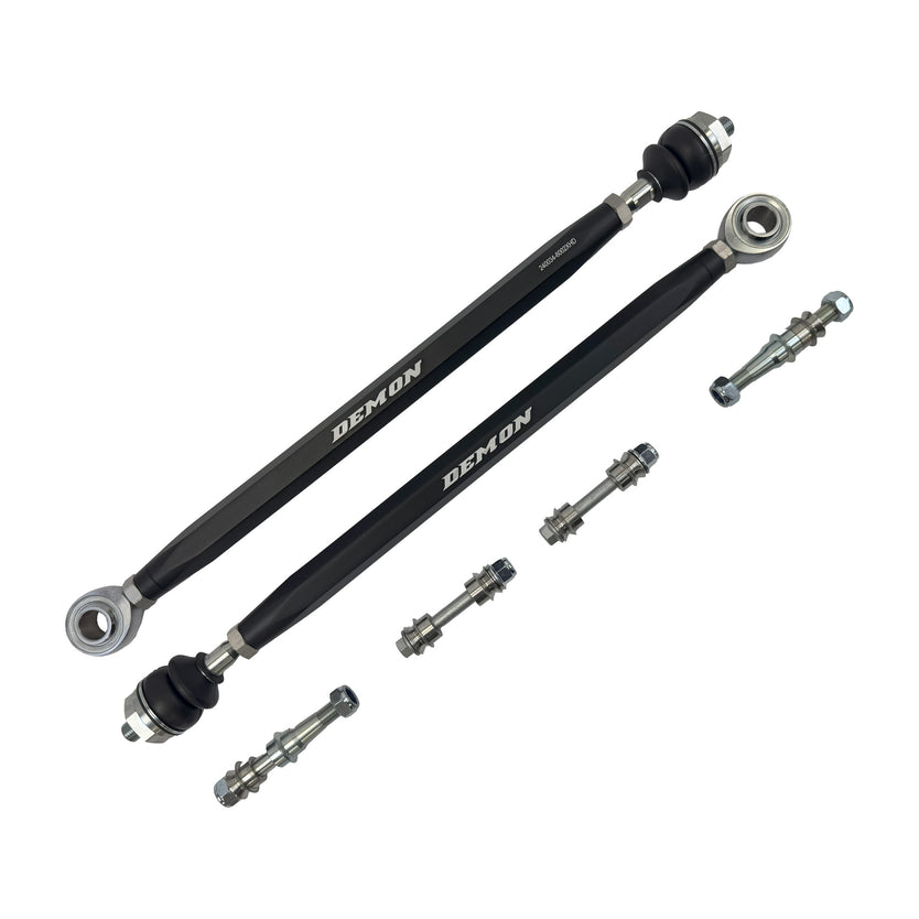 Front Xtreme Heavy Duty Tie Rod Race Spec Black 14-22 Polaris RZR 1000/Turbo