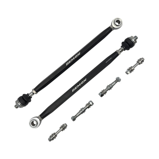 Front Xtreme Heavy Duty Tie Rod Race Spec Black 15-22 Polaris RZR 1000/Turbo