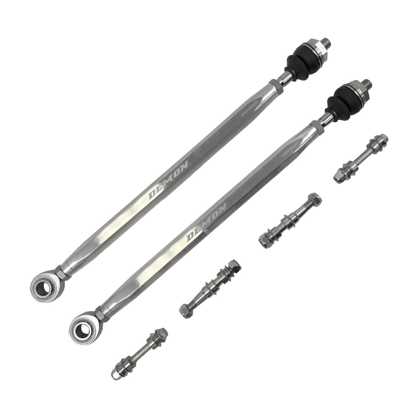 Front Xtreme Heavy Duty Tie Rod Race Spec Raw 17-22 Polaris RZR Turbo/1000