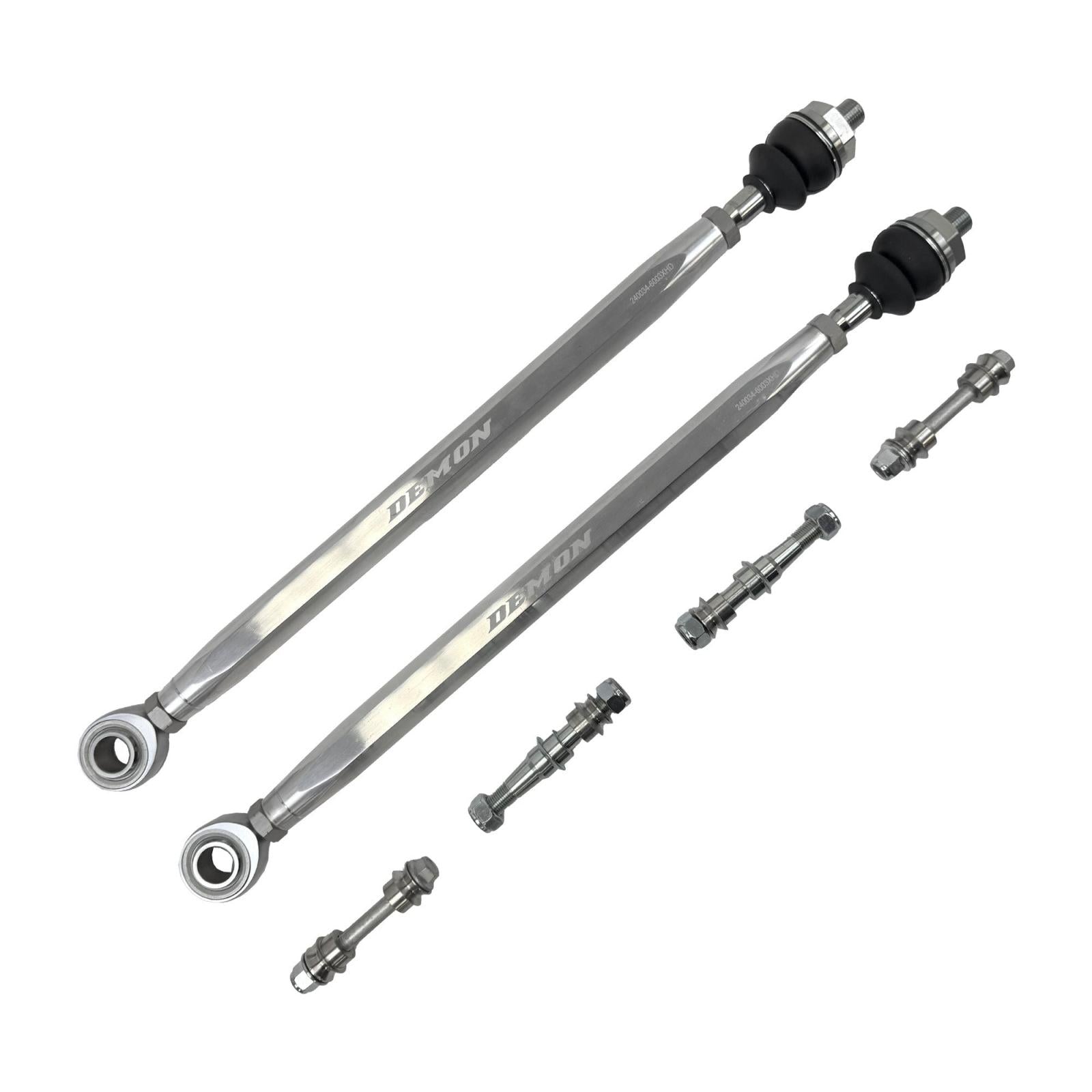 Front Xtreme Heavy Duty Tie Rod Race Spec Raw 17-22 Polaris RZR Turbo/1000