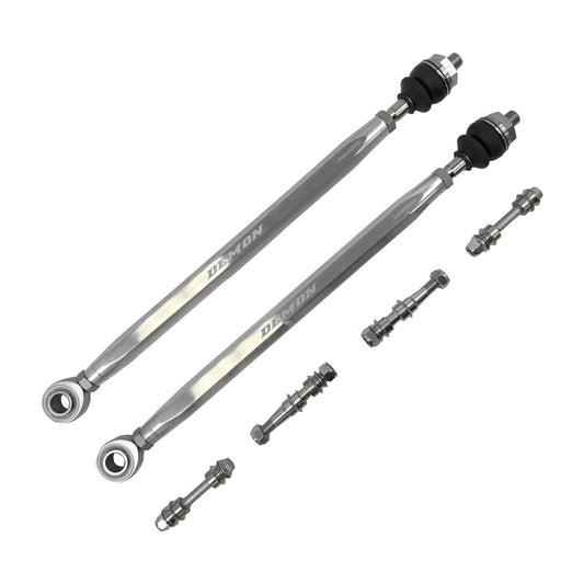 Front Xtreme Heavy Duty Tie Rod Race Spec Raw 17-22 Polaris RZR Turbo/1000