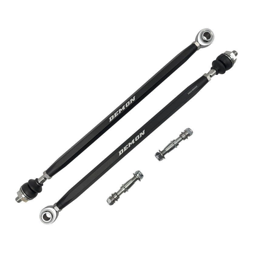 Front Xtreme Heavy Duty Tie Rod Race Spec Black 18-21 Polaris RZR Turbo S