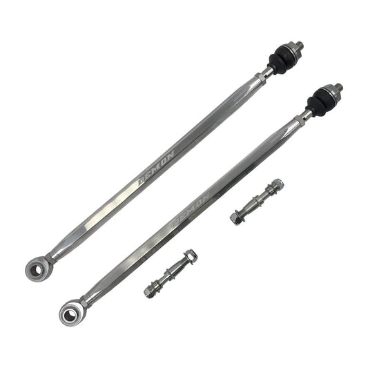 Front Xtreme Heavy Duty Tie Rod Race Spec Raw 18-21 Polaris RZR Turbo S