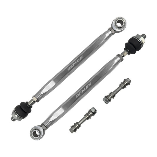 Front Xtreme Heavy Duty Tie Rod Race Spec Raw 21-24 Kawasaki Teryx 800, Teryx4 800