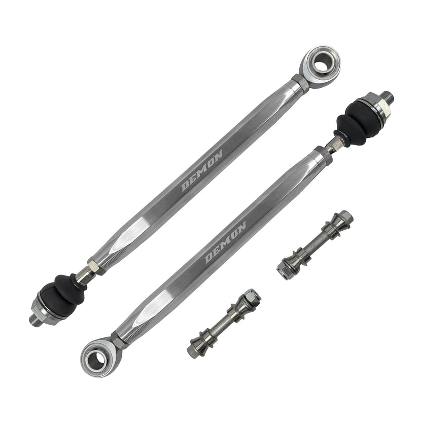 Front Xtreme Heavy Duty Tie Rod Race Spec Raw 21-24 Kawasaki Teryx 800, Teryx4 800
