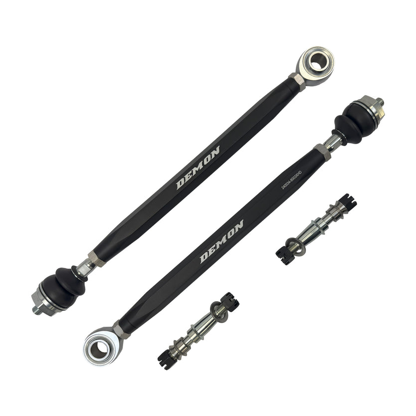 Front Xtreme Heavy Duty Tie Rod Race Spec Black 16-24 Yamaha YXZ 1000R, Wolverine RMAX2/RMAX4