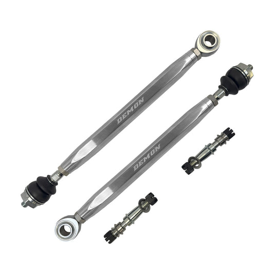 Front Xtreme Heavy Duty Tie Rod Race Spec Raw 16-24 Yamaha YXZ 1000R, Wolverine RMAX2/RMAX4
