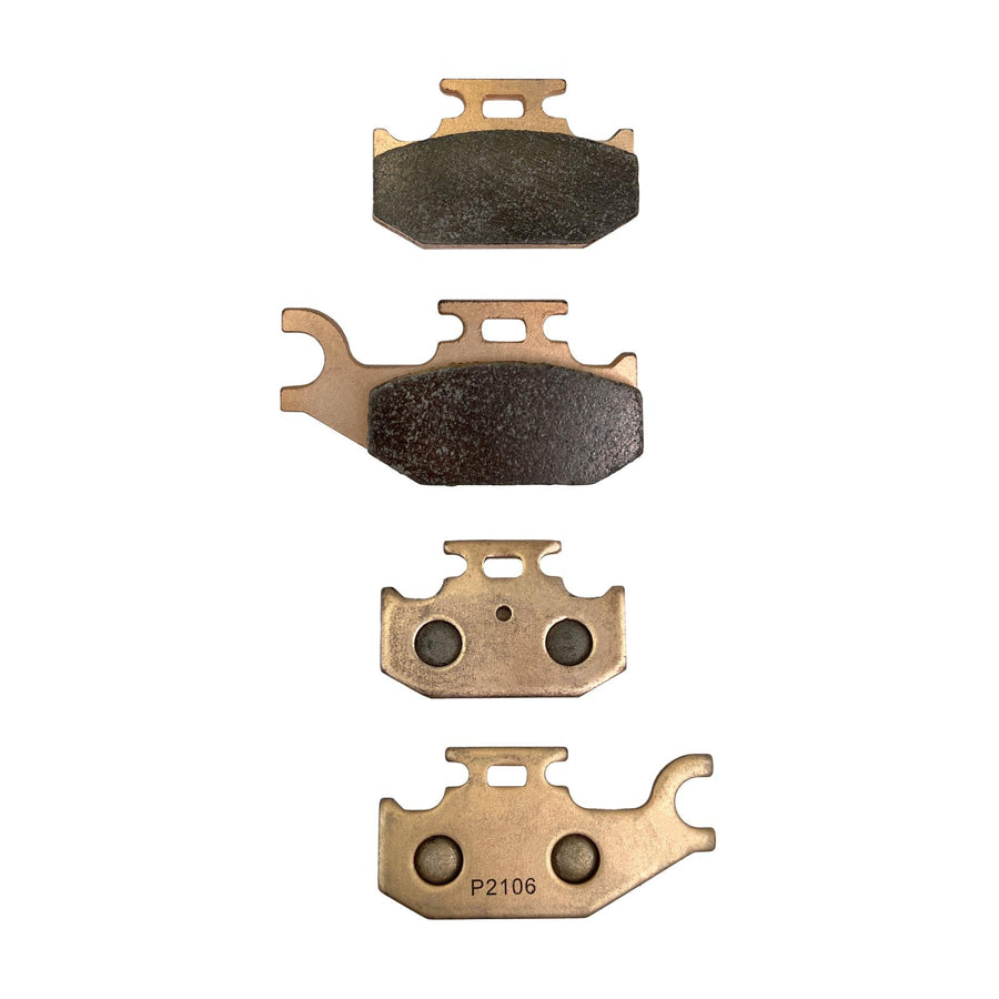 Demon Sintered Brake Pads Rear Left Each 02-06 Bombardier 07-15 Can-Am