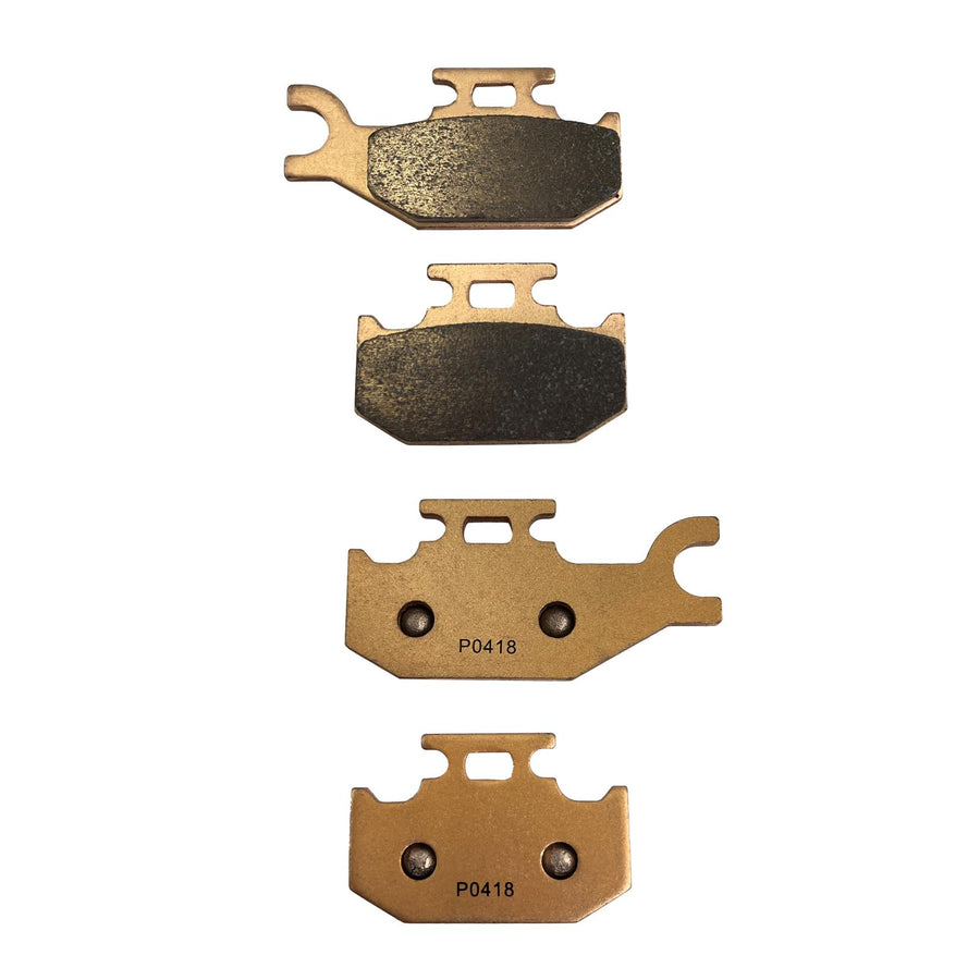 Demon Sintered Brake Pads Rear Left Each 04-15 Yamaha YXR66F