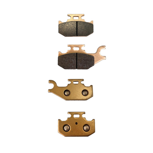Demon Sintered Brake Pads Front/Rear Left Each 07-16 Can-Am Rally 200/12-13 Yamaha Grizzly 300