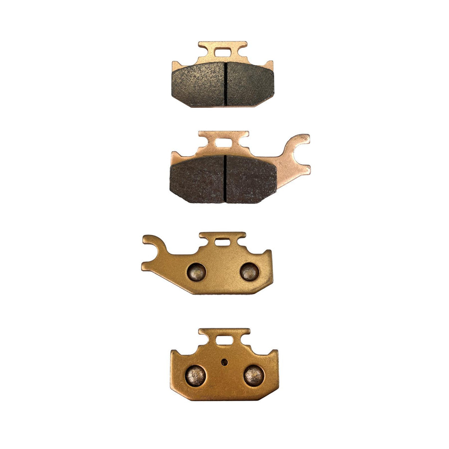 Demon Sintered Brake Pads Front/Rear Left Each 07-16 Can-Am Rally 200/12-13 Yamaha Grizzly 300