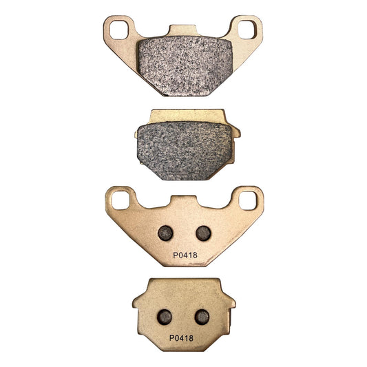 Demon Sintered Brake Pads Rear Left/Right Each 85-88 Kawasaki Tecate 10-13 Yamaha Raptor 90