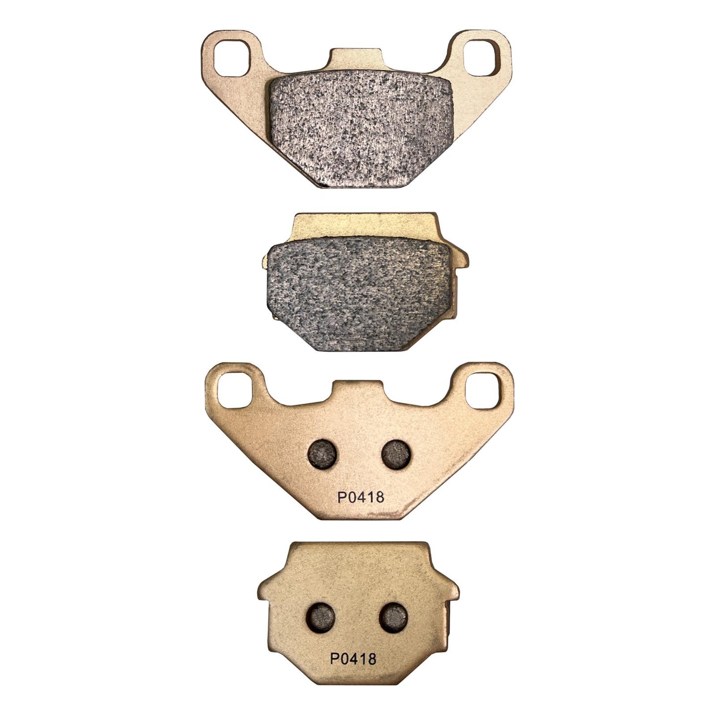 Demon Sintered Brake Pads Rear Left/Right Each 85-88 Kawasaki Tecate 10-13 Yamaha Raptor 90 Demon Powersports