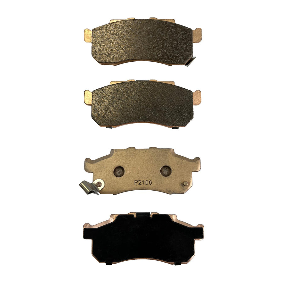 Demon Sintered Brake Pads Front Right Each 09-13 Honda Big Red