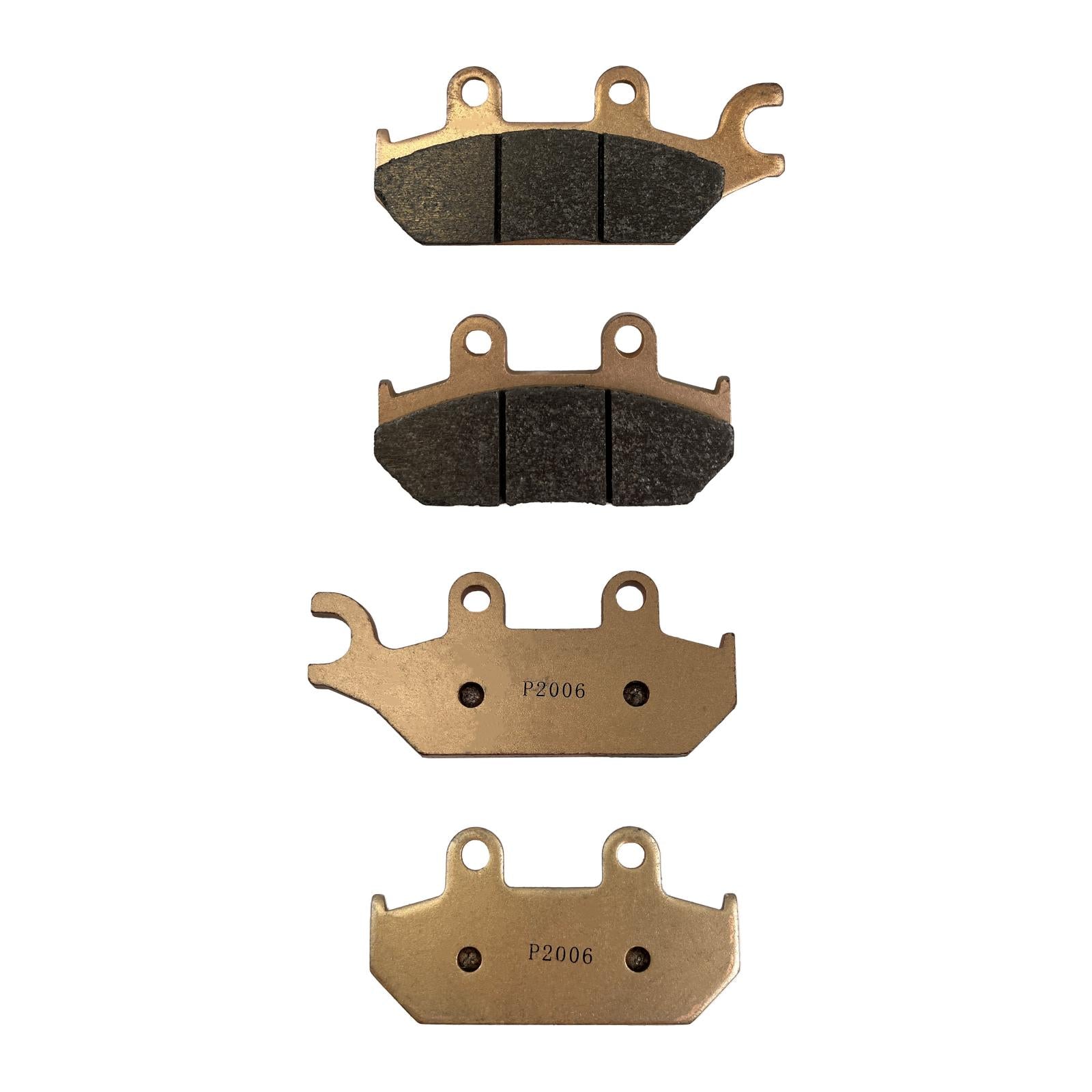 Demon Sintered Brake Pads Front Left Each 15-16 Yamaha Viking Demon Powersports