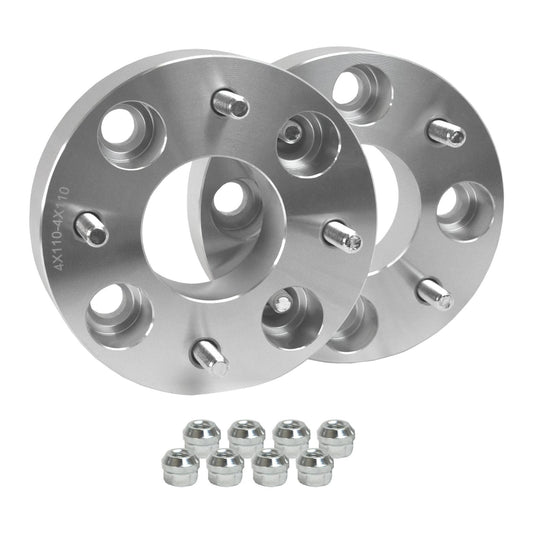 Rugged Wheels Spacers OE Replacement Front Rear 4 x 156 mm Thread M12 x 1.25 Thickness 1 Inch Each Bolt Pattern 4 x 156 mm Thread M12 x 1.25 Thickness 1 Inch Yamaha YXZ1000R