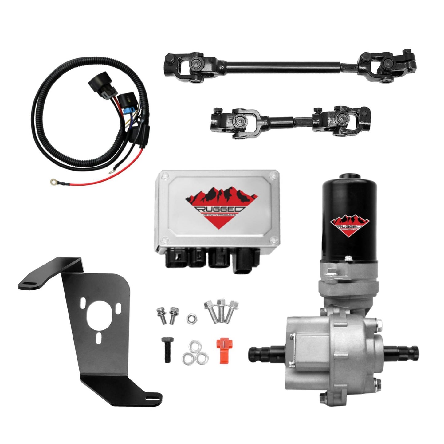 Rugged Electric Power Steering Kit OE Replacement Front Each 10-16 Polaris Ranger Demon Powersports