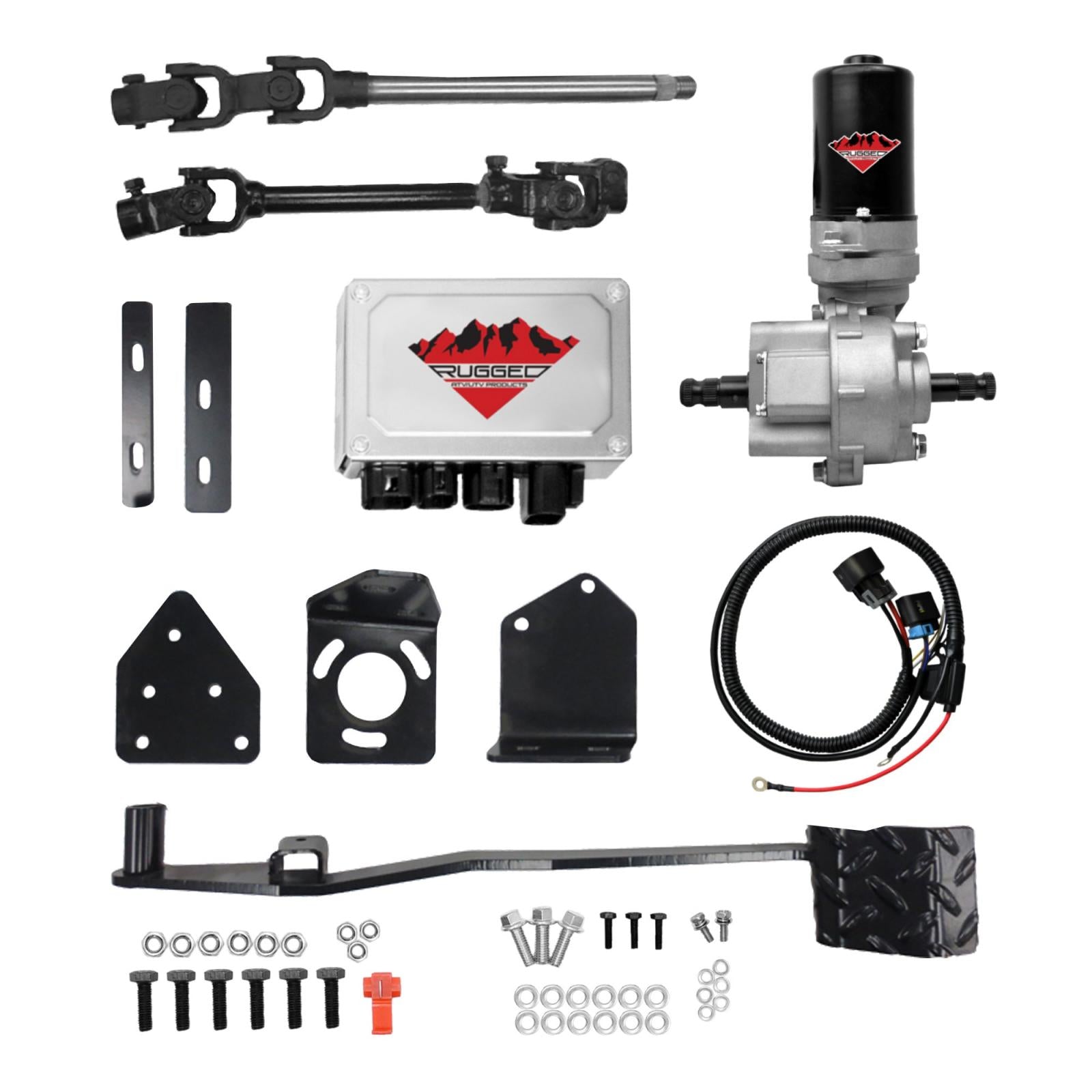 Rugged Electric Power Steering Kit OE Replacement Front Each 16-23 Polaris Ranger 570 Demon Powersports