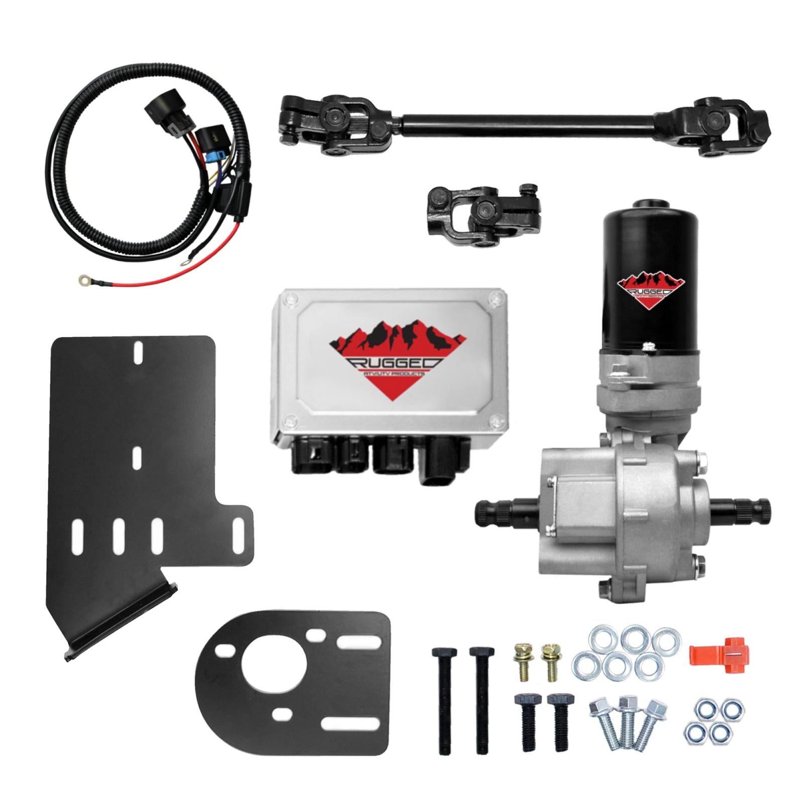 Rugged Electric Power Steering Kit OE Replacement Front Each 08-13 Yamaha Rhino Demon Powersports
