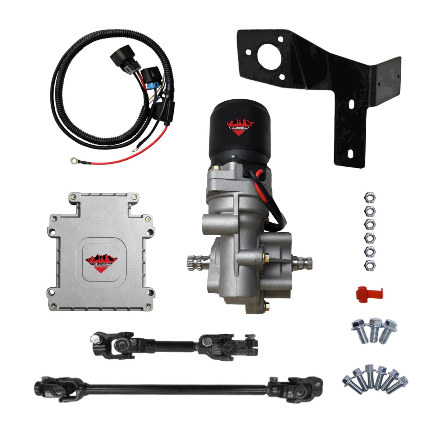 Rugged Electric Power Steering Kit OE Replacement Front Each 07-22 John Deere Gator Demon Powersports