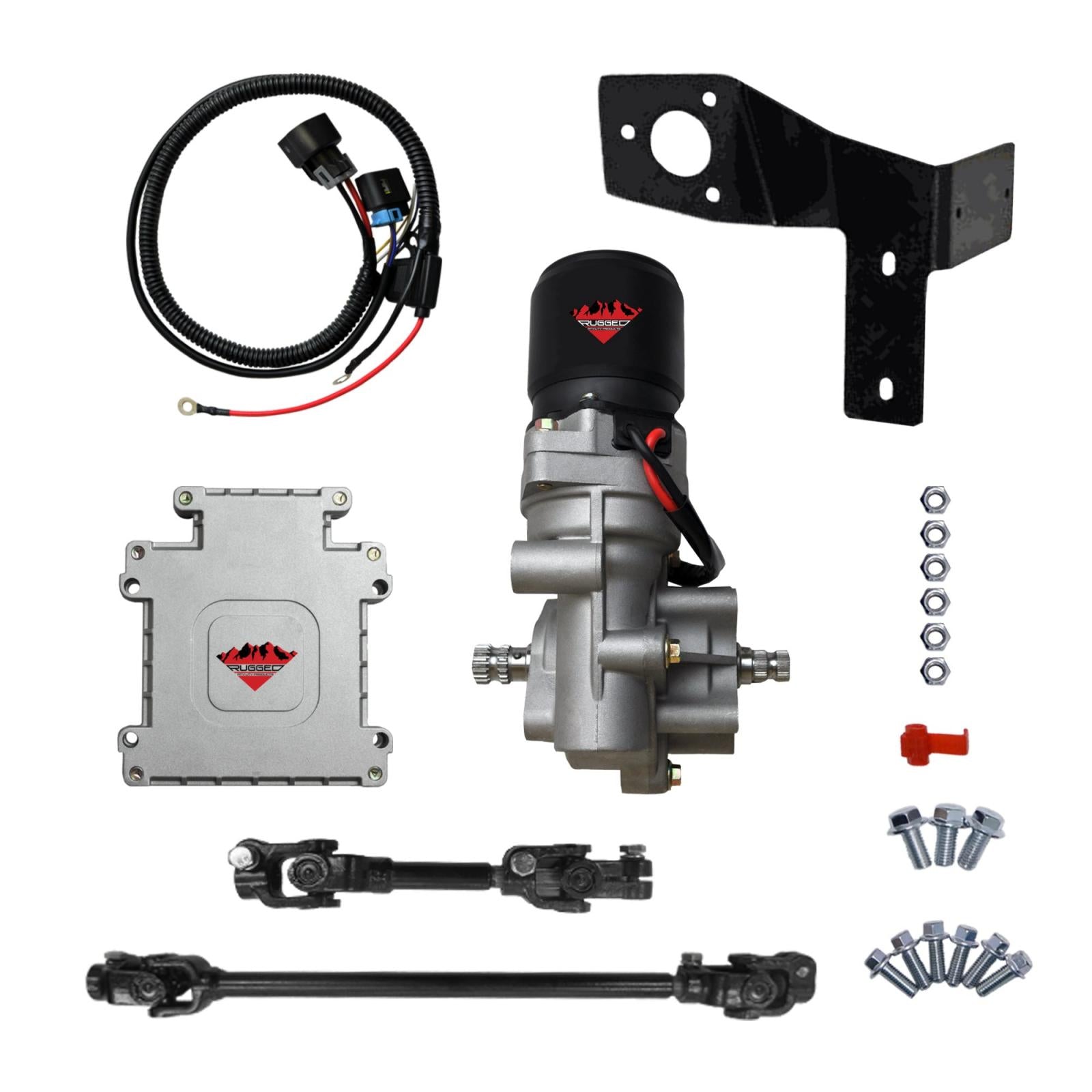 Rugged Electric Power Steering Kit OE Replacement Front Each 07-22 John Deere Gator Demon Powersports