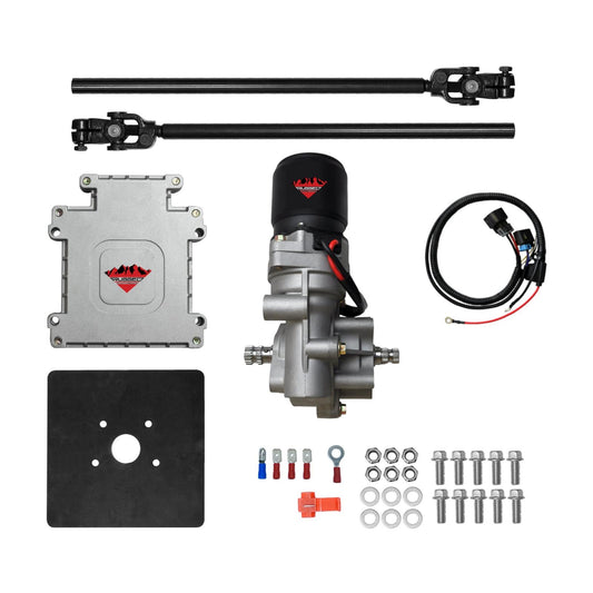 Rugged Electric Power Steering Kit OE Replacement Front Each Universal ATV 400W Motor Capacity