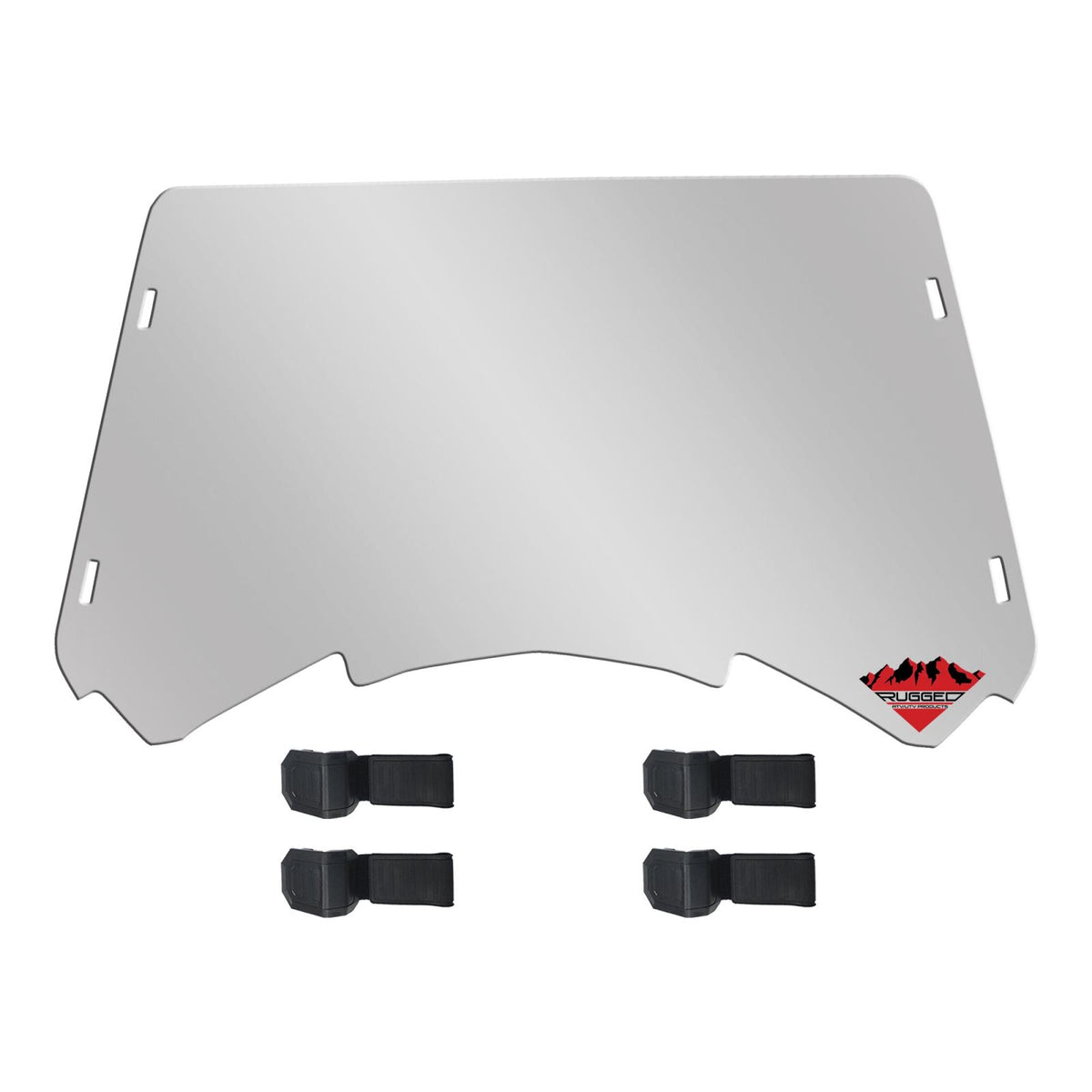 Polycarbonte Windshield OE Replacement Front Each Full Windshield Can-Am Commander