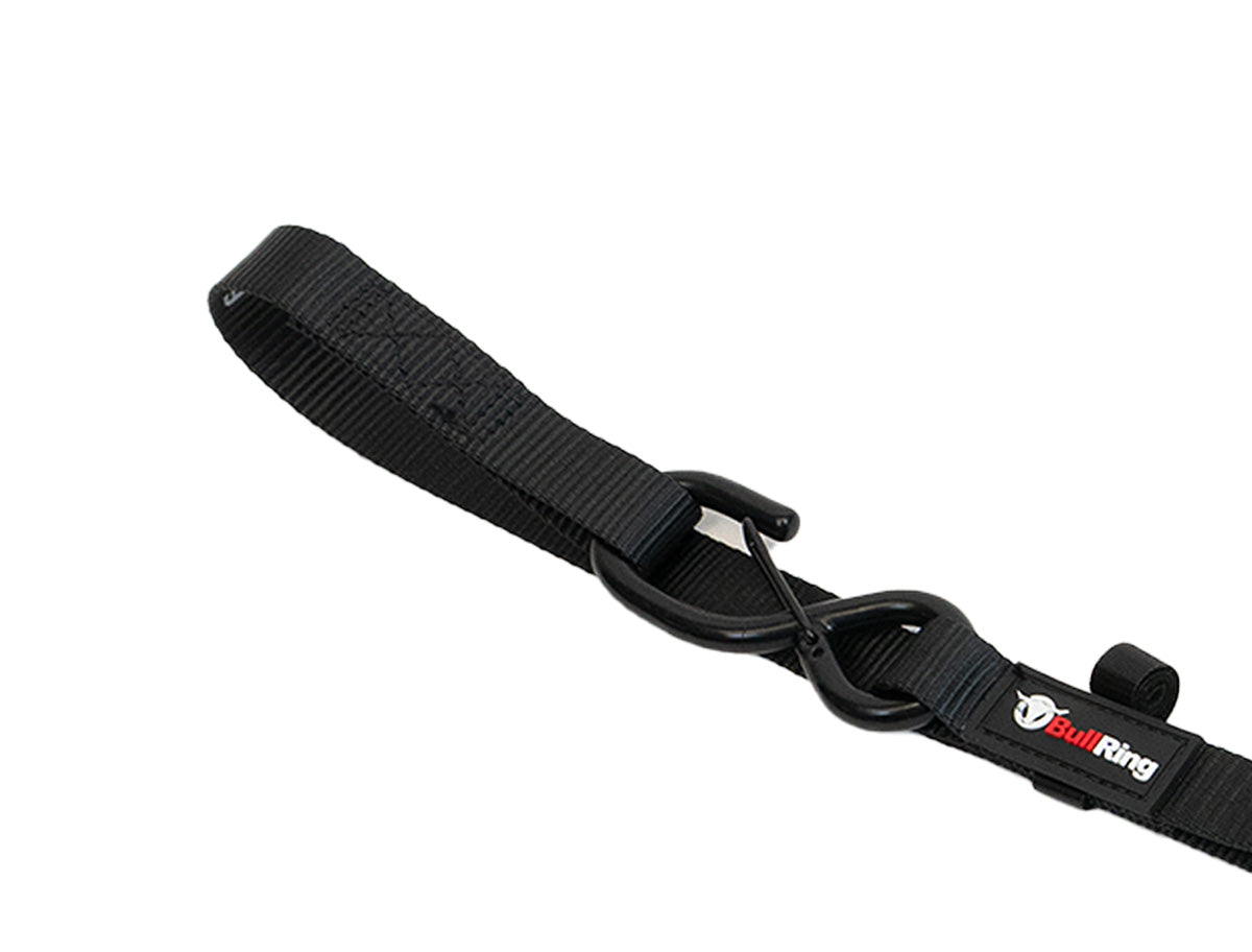 1 Inch x 8' Cam-Lock Tie Down with Soft-Tie 2 Pack Bullring