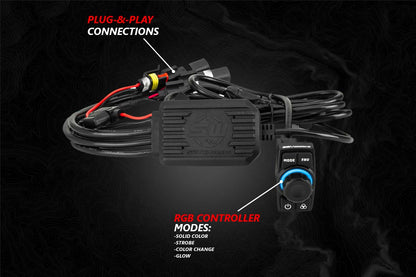 SSV Works V-Spec 5-Speaker Audio System for 2018-2024 Polaris Ranger XP 1000 with Ride Command