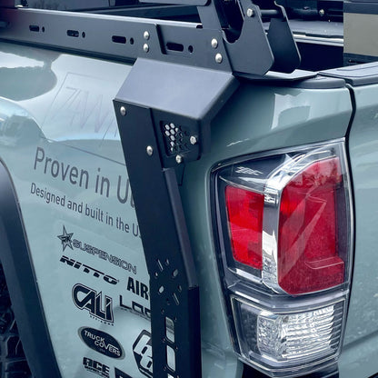 2015-2022 Tacoma Bed Rack - Rear Quarter Side Rails Rock Slide Engineering