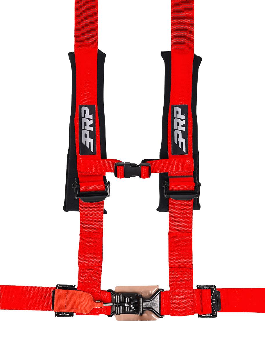 4.2 Harness with Latch and Link Lap Belt Red - Default Title