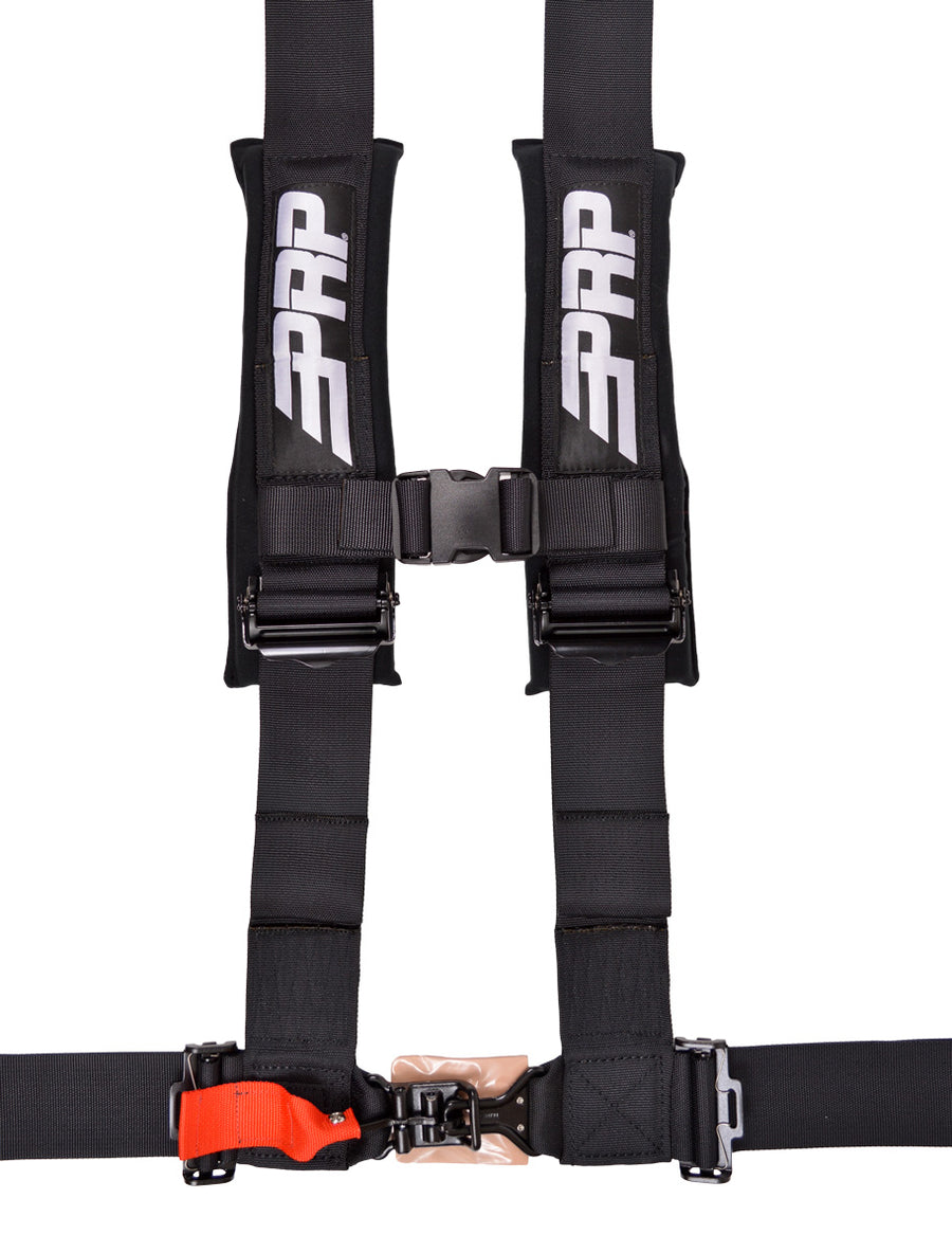 4.3 Harness 4 point Harness with 3 inch Belts - Black