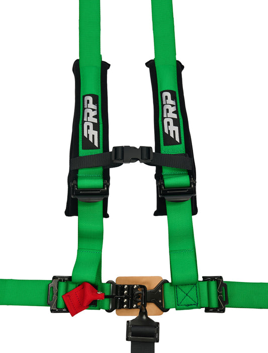 5.2 Harness with Shoulder Straps Sewn to Lap - Green