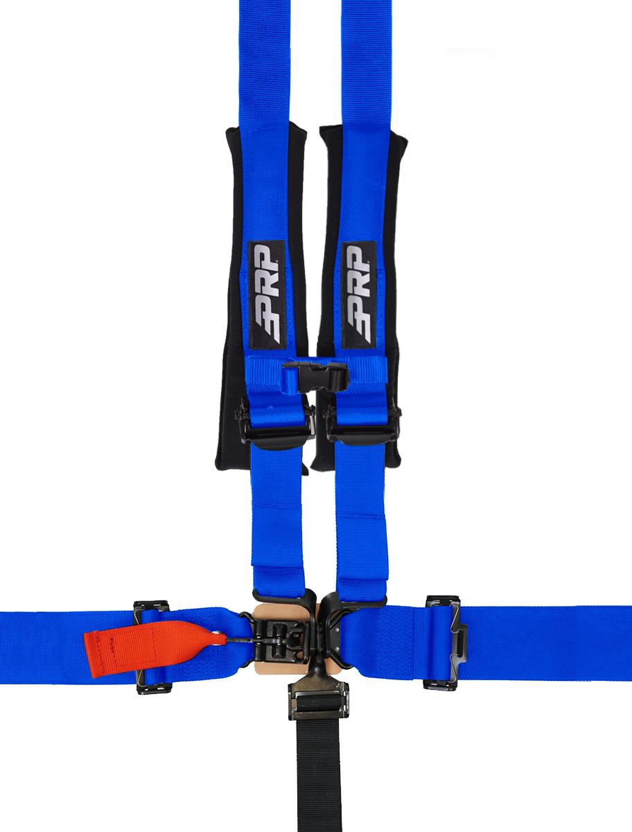 5.2 Harness with Shoulder Straps Sewn to Lap Blue - Default Title