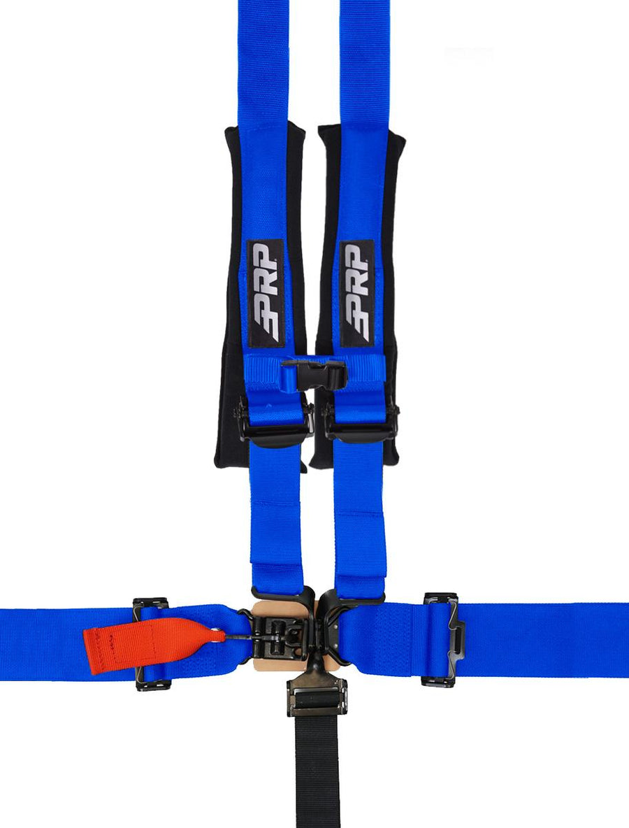 5.2 Harness with Shoulder Straps Sewn to Lap Blue