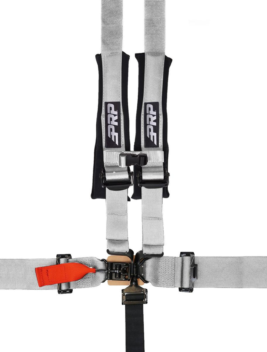 5.2 Harness with Shoulder Straps Sewn to Lap Silver