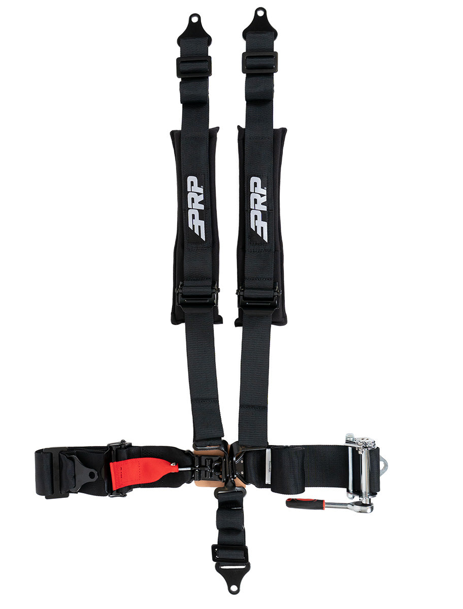 5.3x2 Harness with Removable Pads on Shoulder and Ratchet Lap Belt - Default Title