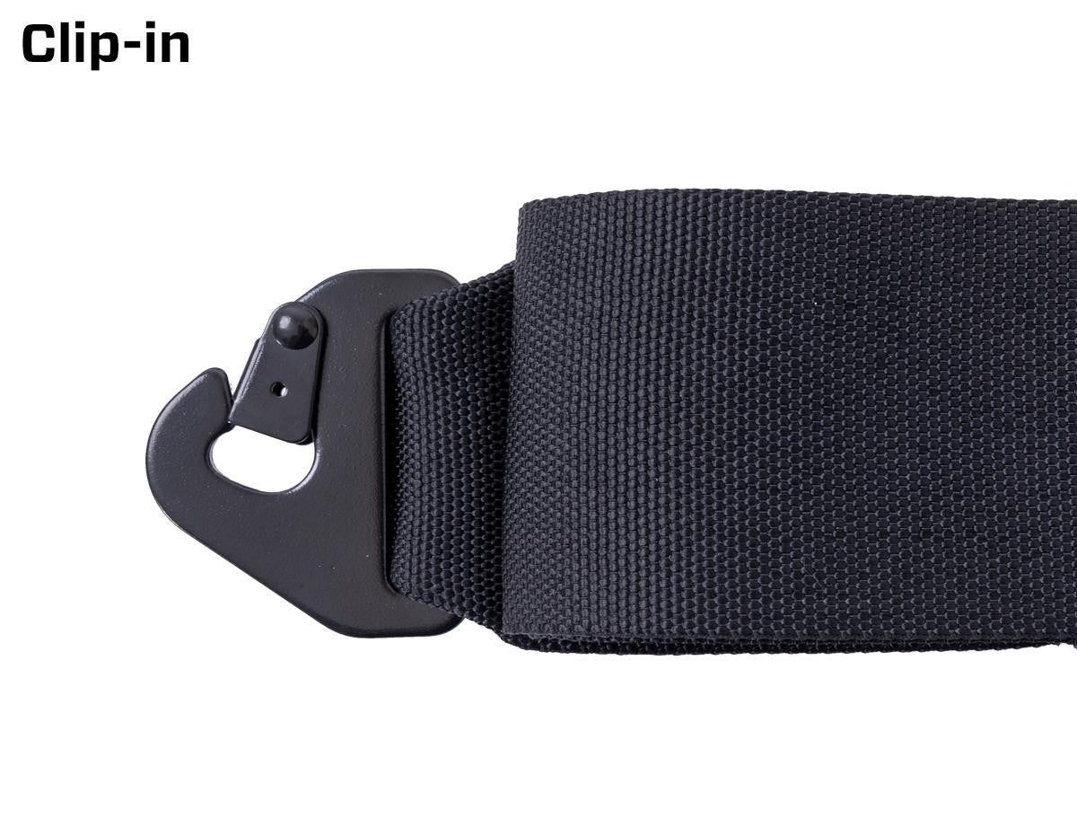 Clip-In Harness Tab Black PRP Seats