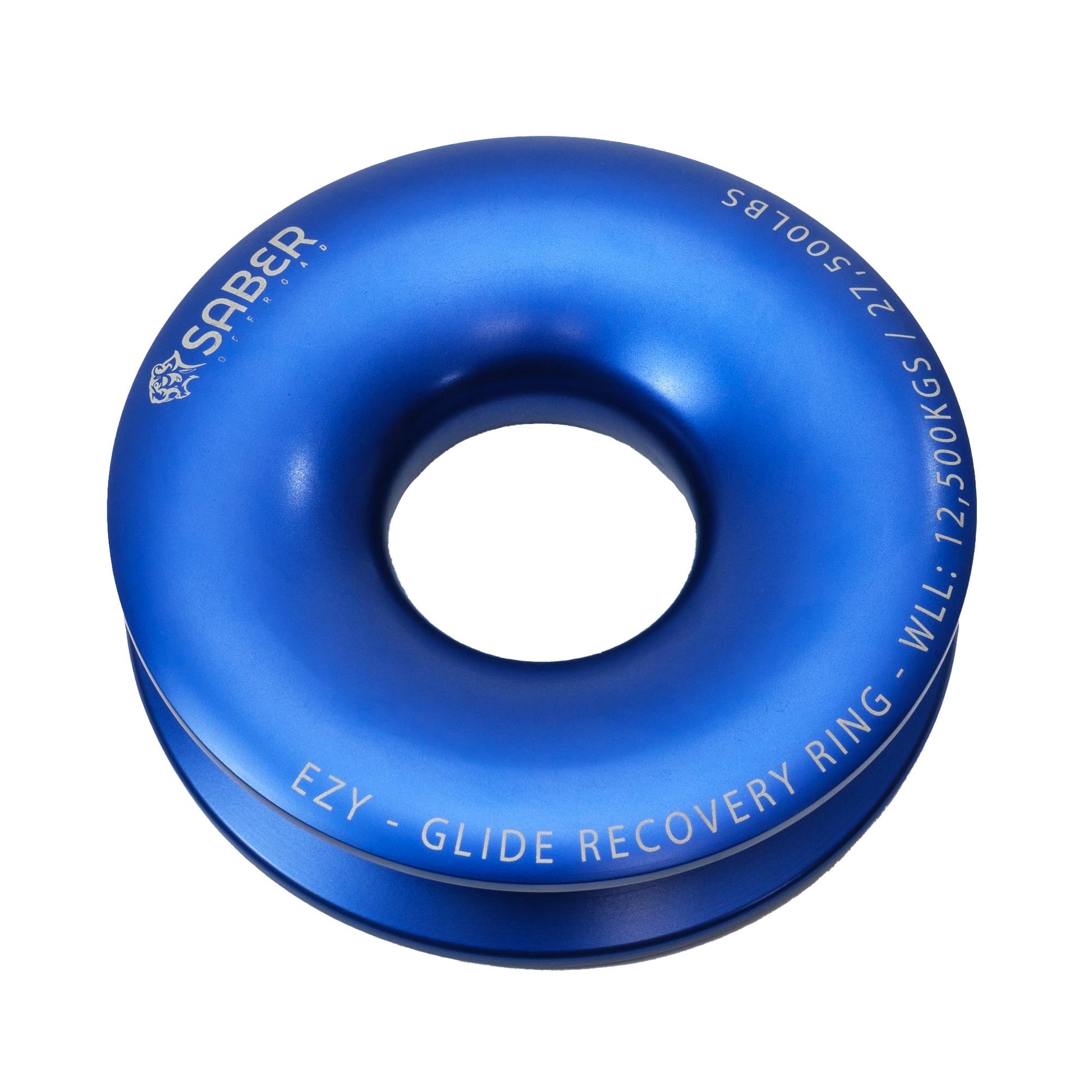 Ezy-Glide 12,500 WLL Recovery Ring & Bag Blue Mile Marker