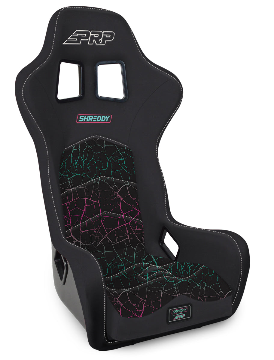 Shreddy Edition Alpha Composite Seat Extra Wide - Black