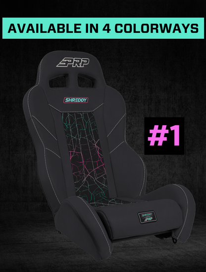 Shreddy Edition XCR Suspension Seat PRP Seats