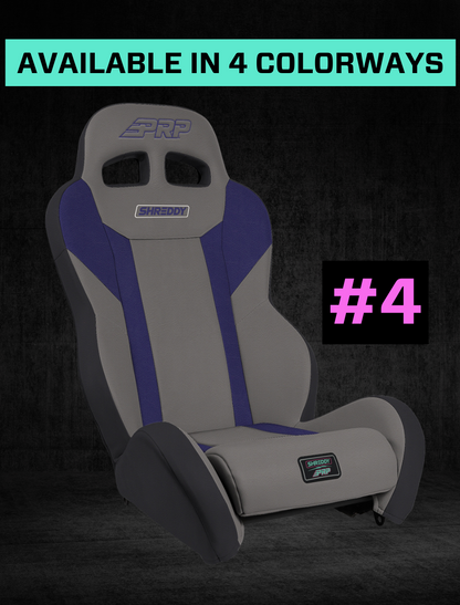 Shreddy Edition XCR Suspension Seat PRP Seats