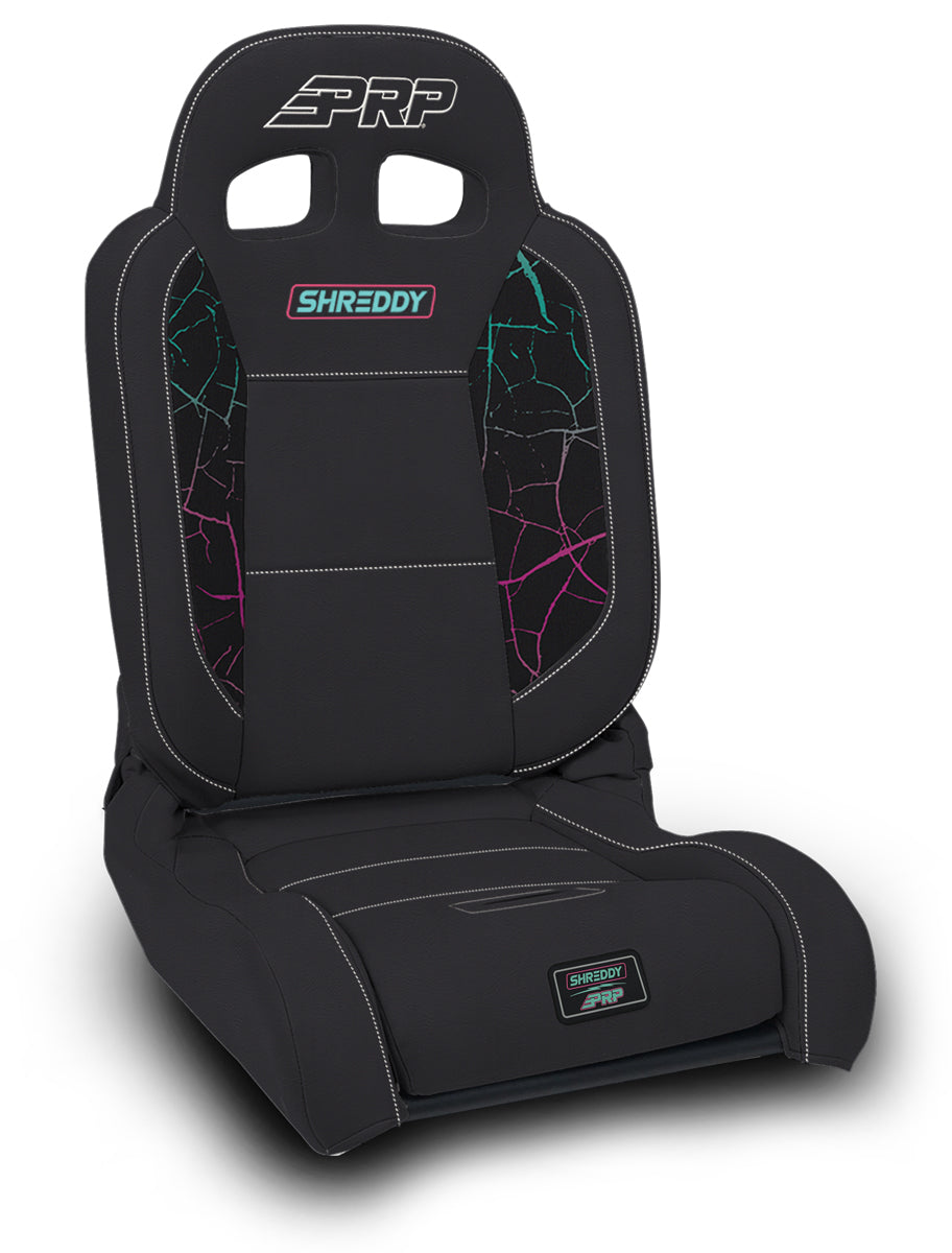 Shreddy Edition EnduroDaily Reclining Suspension Seat Driver - Black