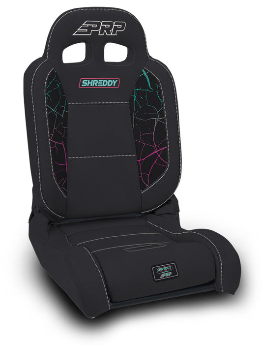 Shreddy Edition EnduroDaily Reclining Suspension Seat Driver - Black