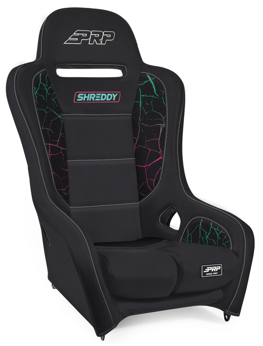 Shreddy Edition Podium Suspension Seat - Black