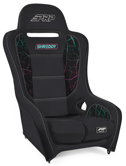 Shreddy Edition Podium Suspension Seat - Black