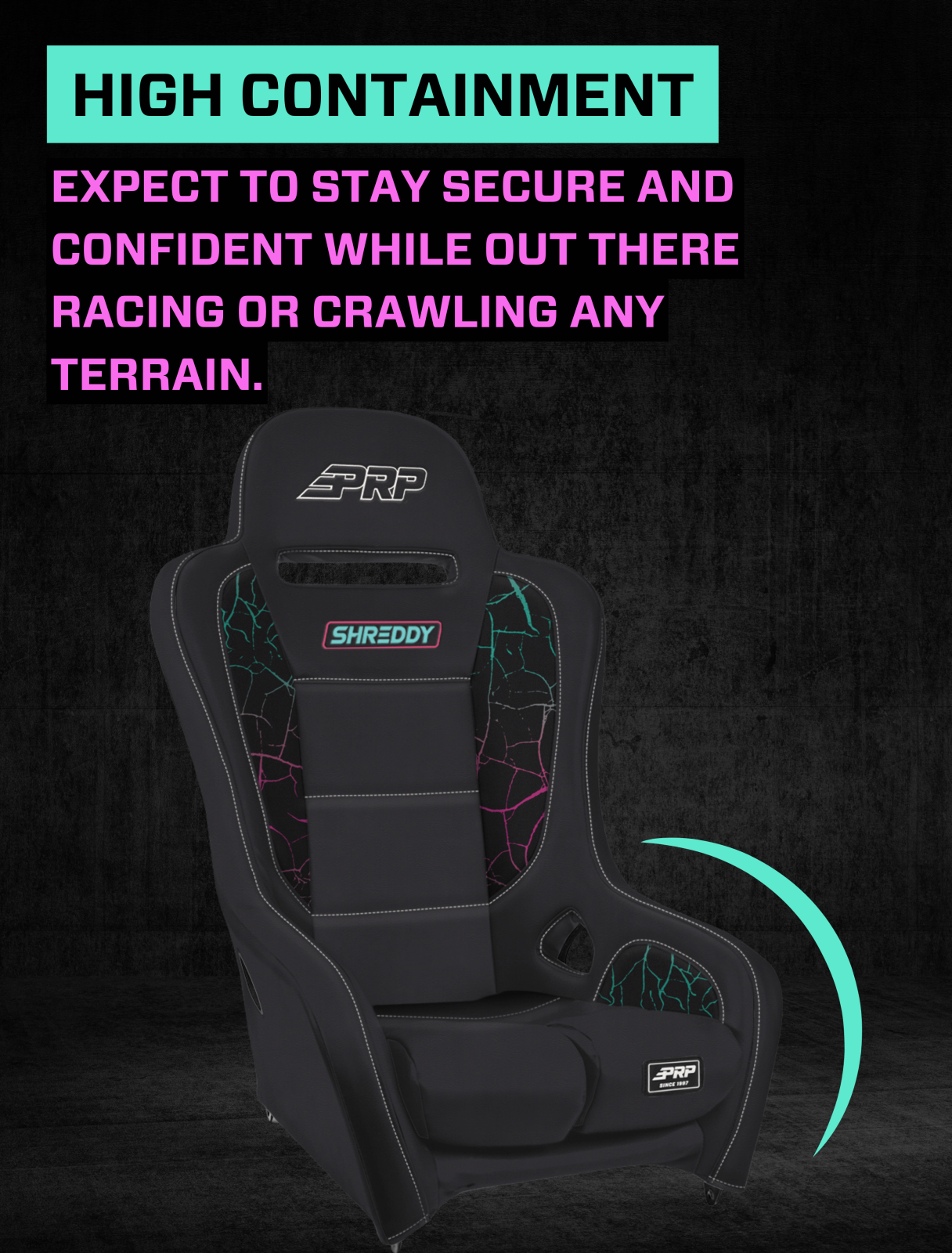 Shreddy Edition Podium Suspension Seat