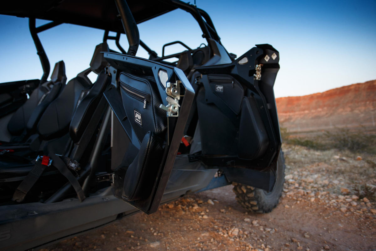 PRP Shreddy Rear Door Bags for Polaris RZR PRO XP4 PRO R4 Turbo R4 Pair
