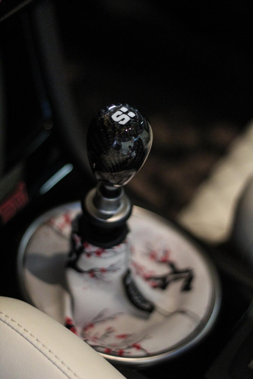 Carbon Fiber Shift Knob Black PRP Seats